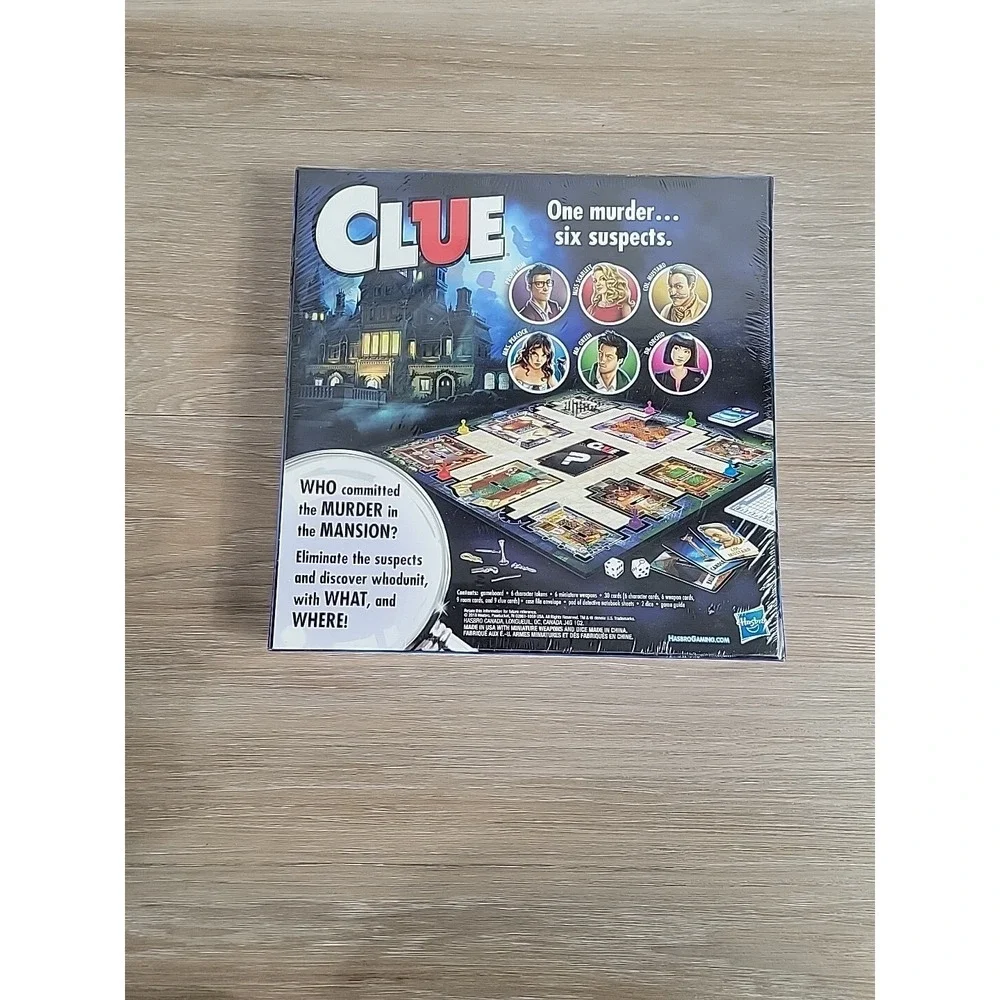 Hasbro Clue The Classic Mystery Board Game - A5826079‎
